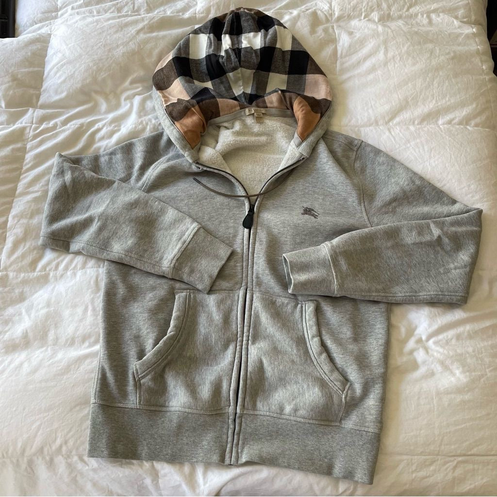 Burberry Zip/Hoodie - Featurehead
